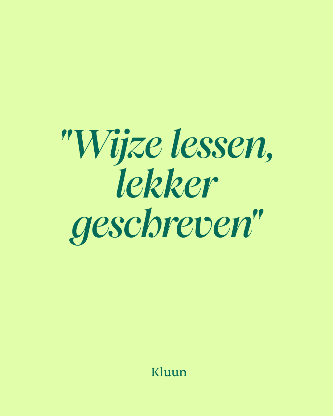 Intentioneel leven